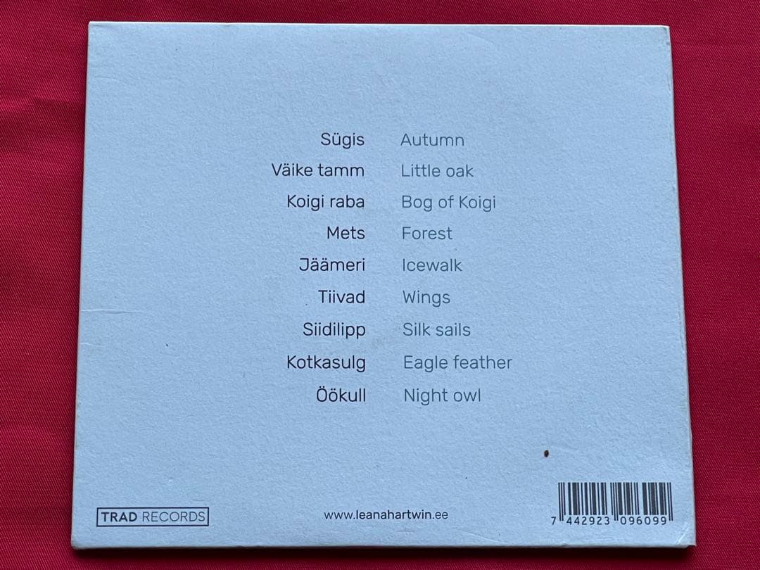 Leana & Hartwin - Kodu CD (Trad Records) Estonian Folk Import