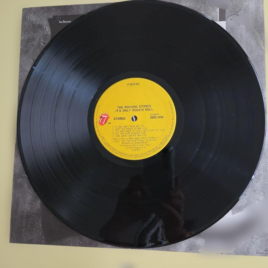The Rolling Stones It's Only Rock 'n Roll Vinyl LP Japan P-8474S w/ Obi Insert