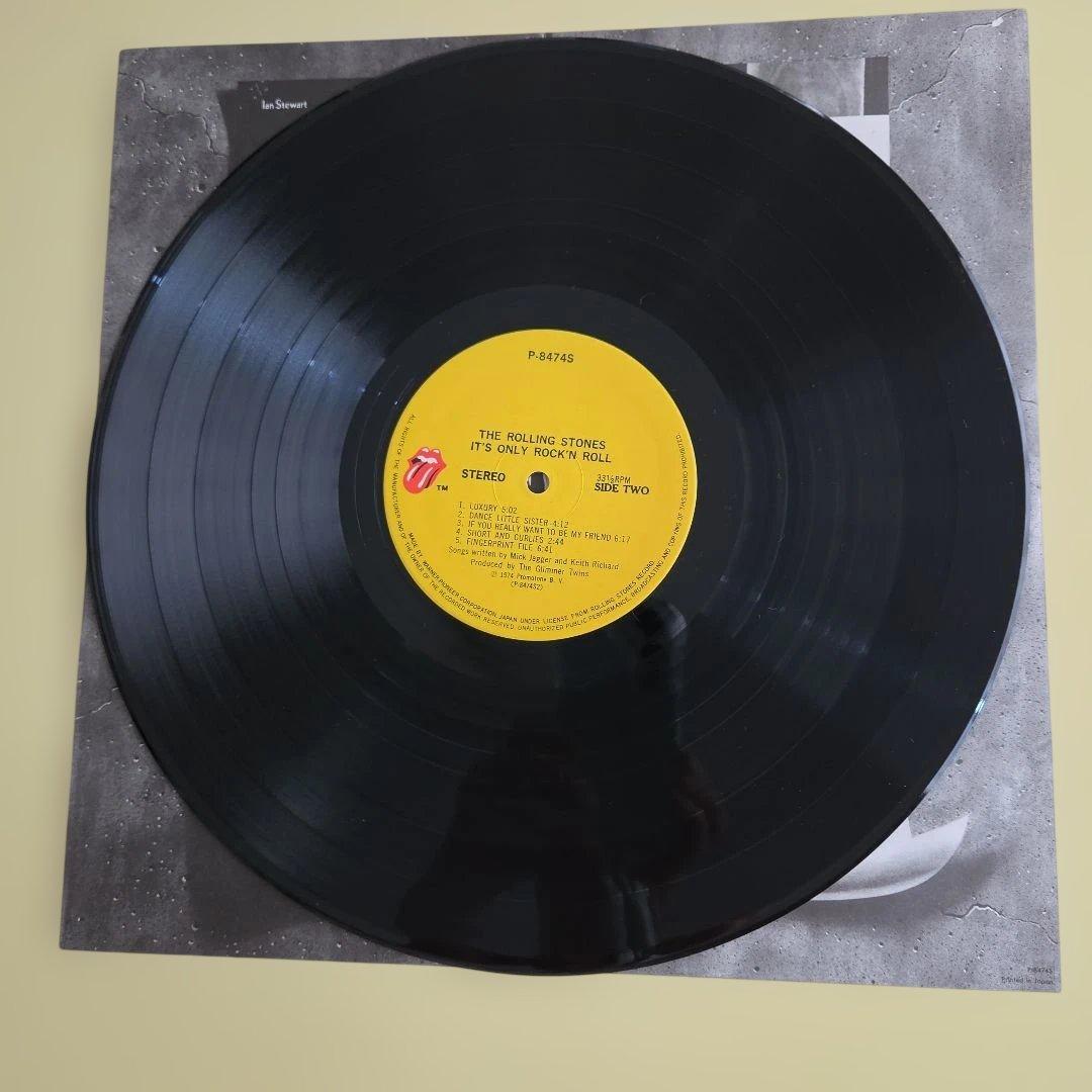 The Rolling Stones It's Only Rock 'n Roll Vinyl LP Japan P-8474S w/ Obi Insert