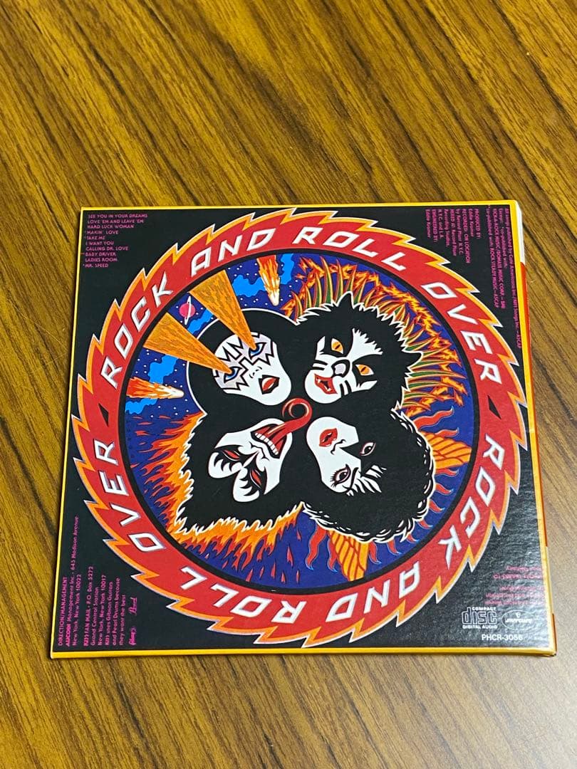 KISS Rock and Roll Over CD Japan Paper Sleeve Mini LP with OBI 1997 Remaster