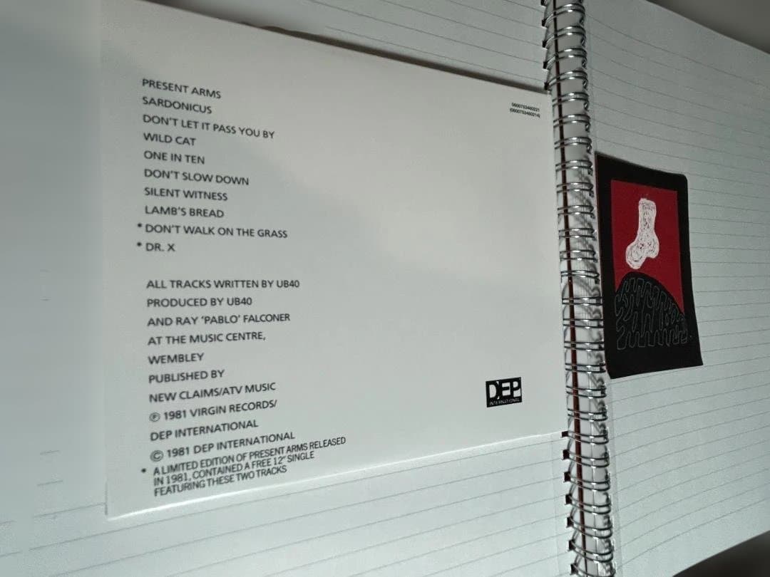 UB40 Present Arms CD Japan Style Paper Sleeve Limited Edition Import