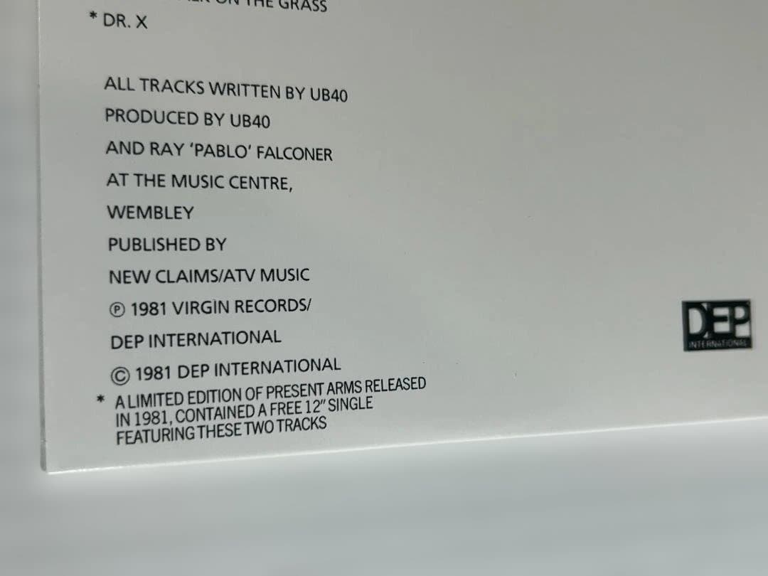 UB40 Present Arms CD Japan Style Paper Sleeve Limited Edition Import