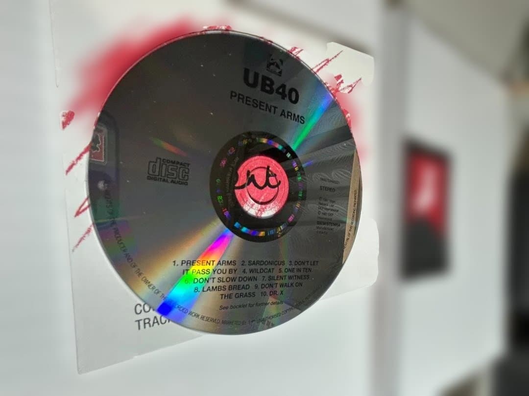 UB40 Present Arms CD Japan Style Paper Sleeve Limited Edition Import