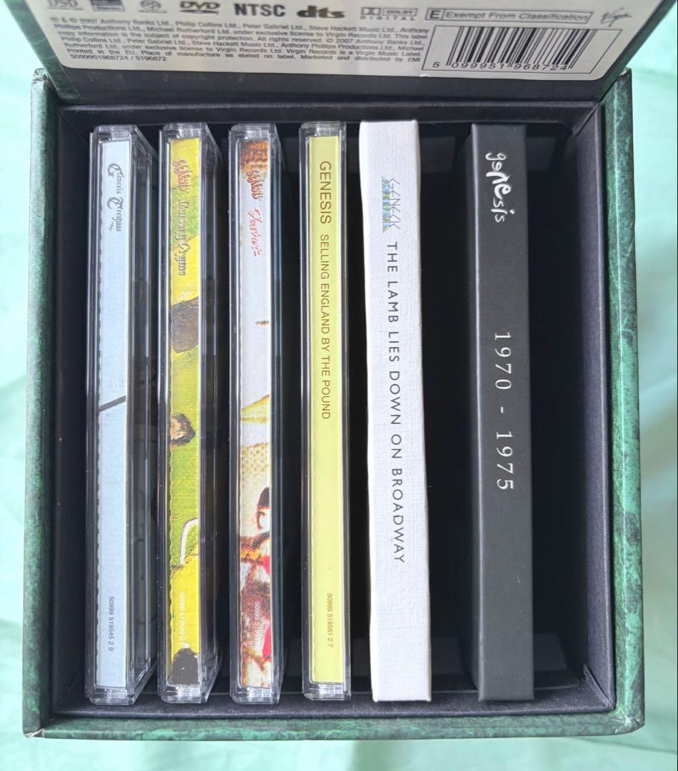 Genesis Limited EU Box Set 1970-75 SACD & DVD 13-Disc Collectible Used | Japansoundstore