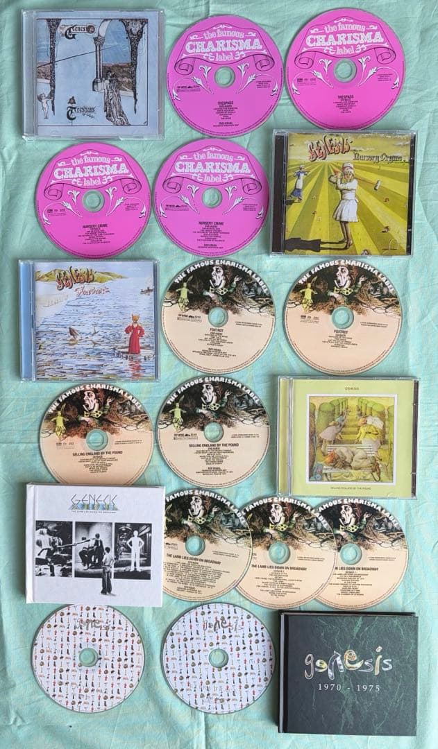 Genesis Limited EU Box Set 1970-75 SACD & DVD 13-Disc Collectible Used | Japansoundstore