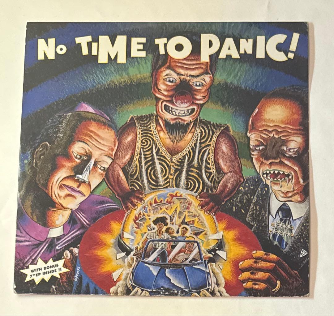 No Time to Panic! 12" Record w/ Bonus EP Italy vs. Rest of the World Black Used | Japansoundstore