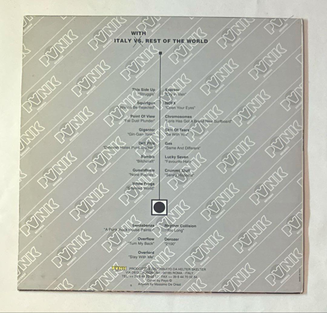 No Time to Panic! 12" Record w/ Bonus EP Italy vs. Rest of the World Black Used | Japansoundstore