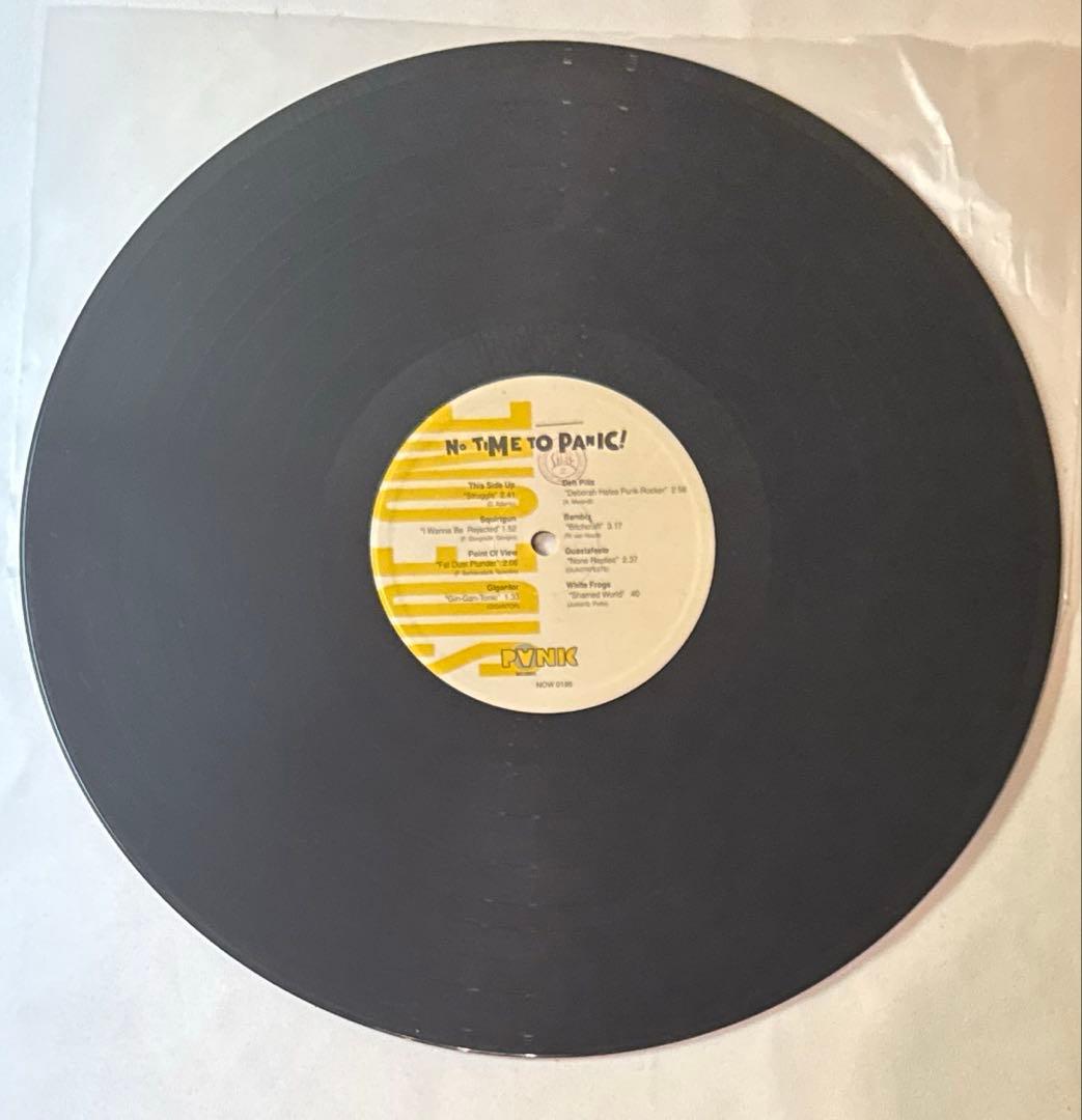 No Time to Panic! 12" Record w/ Bonus EP Italy vs. Rest of the World Black Used | Japansoundstore