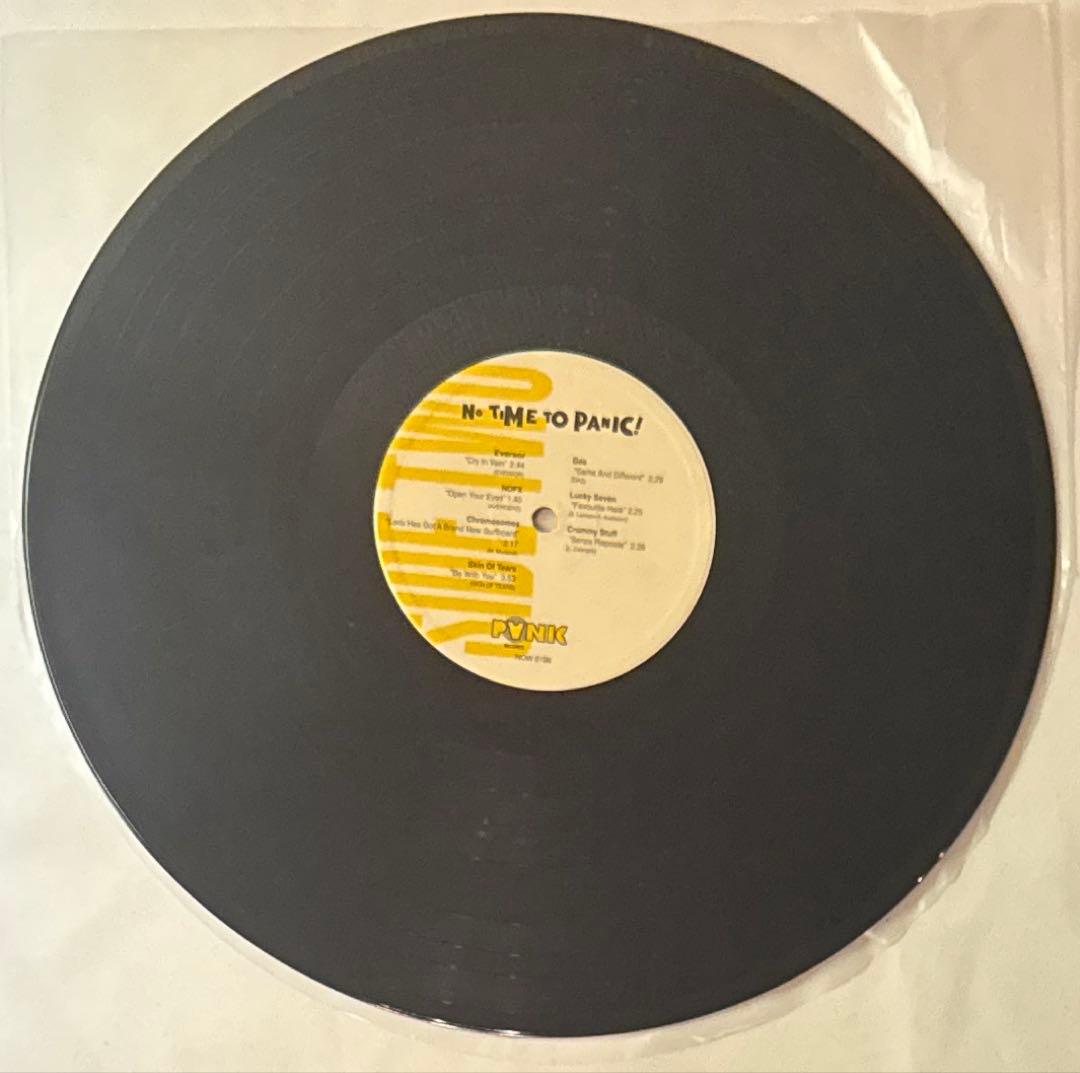 No Time to Panic! 12" Record w/ Bonus EP Italy vs. Rest of the World Black Used | Japansoundstore