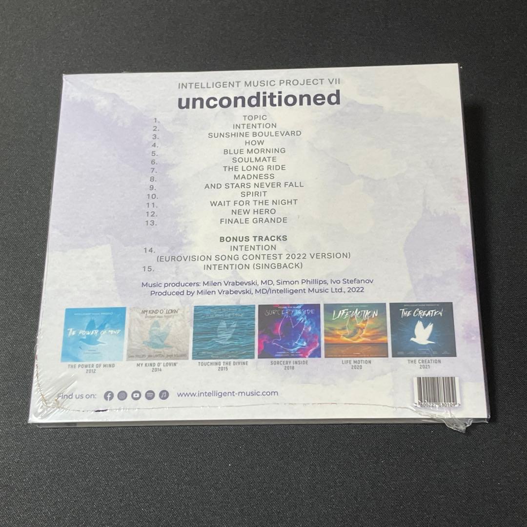 Intelligent Music Project VII - Unconditioned CD (2022) Melodic Rock Import