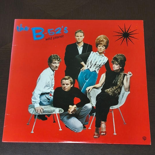 the B-52's Wild Planet LP USA 1980 Orange Jacket, Black Record, Used | Japansoundstore