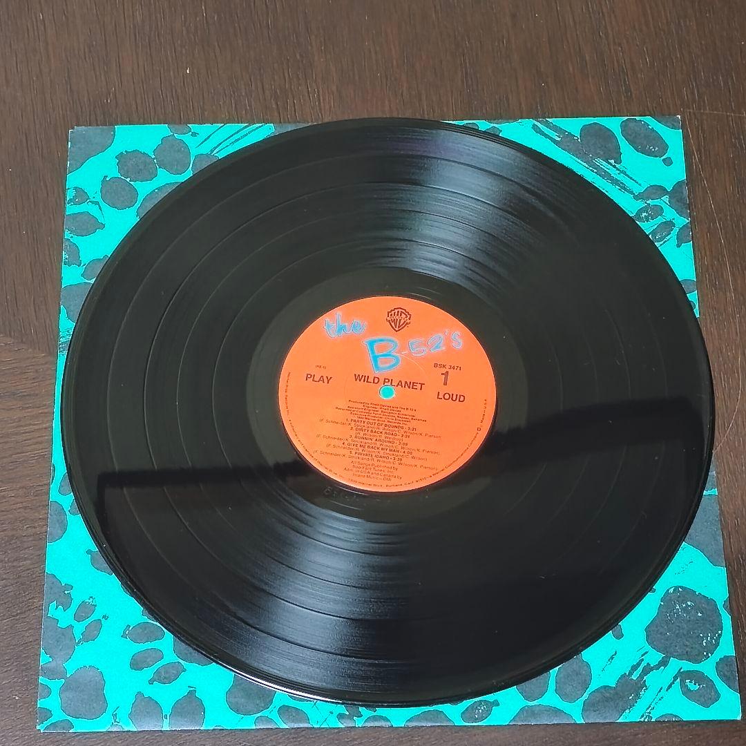the B-52's Wild Planet LP USA 1980 Orange Jacket, Black Record, Used | Japansoundstore