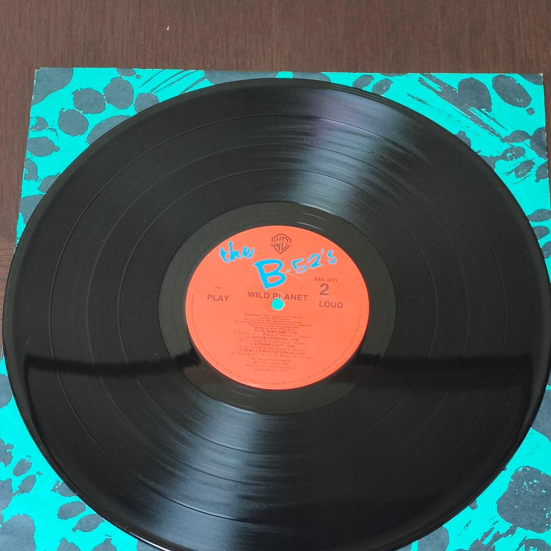 the B-52's Wild Planet LP USA 1980 Orange Jacket, Black Record, Used | Japansoundstore