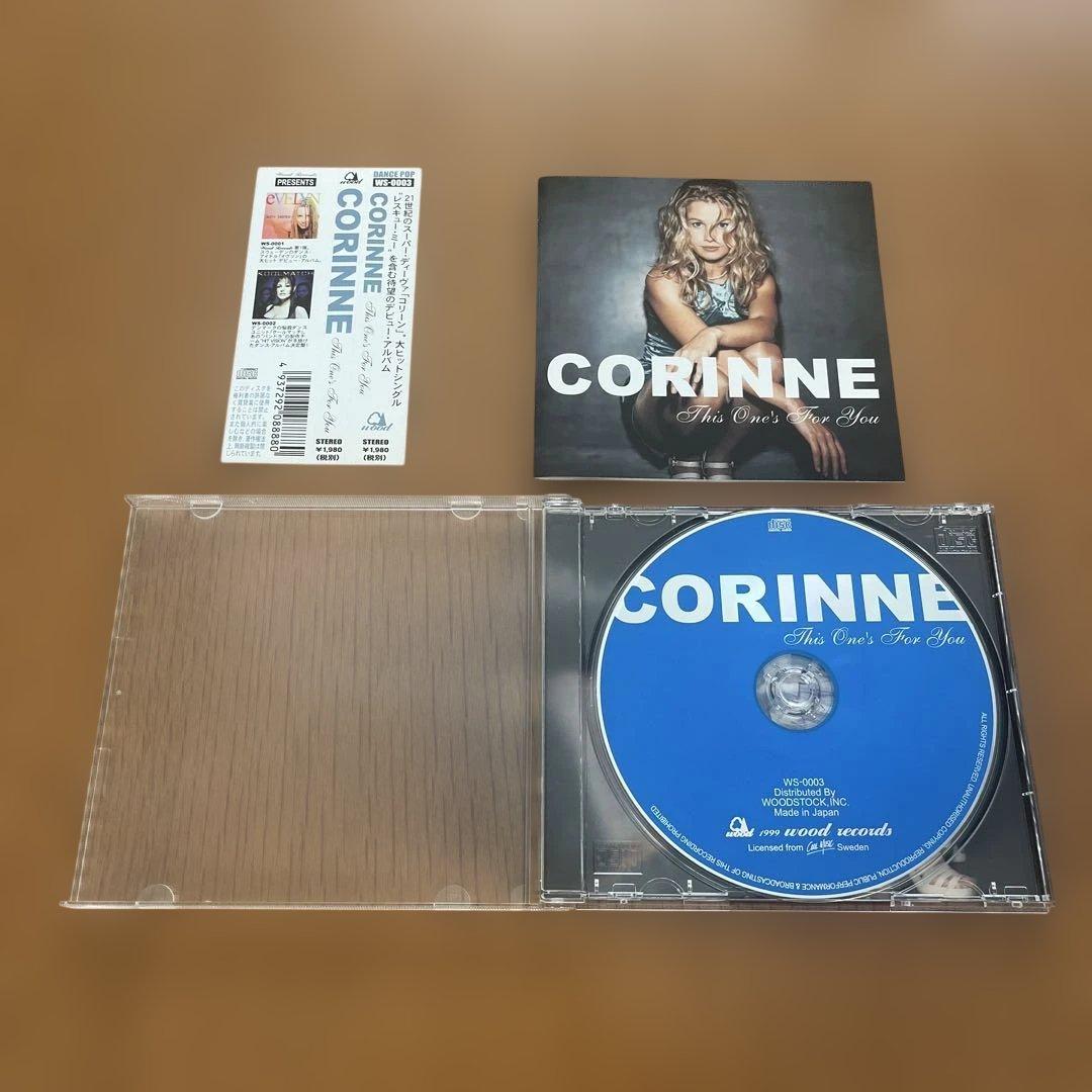 Corinne - This One's For You CD Japan Press with OBI 1999 Pop 14 Tracks