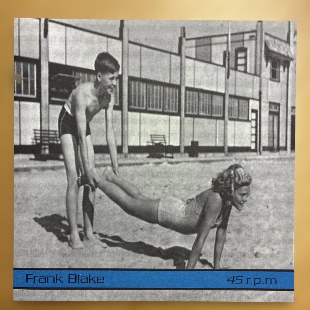 Frank Blake - Plastic Bag 7" Vinyl Single, Blue Vinyl, Limited Edition, 1997