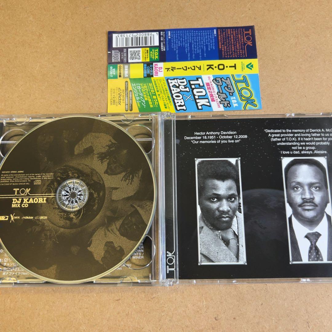 T.O.K. Our World 2CD Limited Edition Japan Press with OBI DJ Kaori Mix CD