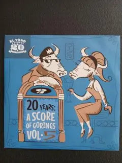 Various - 20 Years: A Score Of Gorings Vol.5 7" EP Limited Color Vinyl Rock & Ro