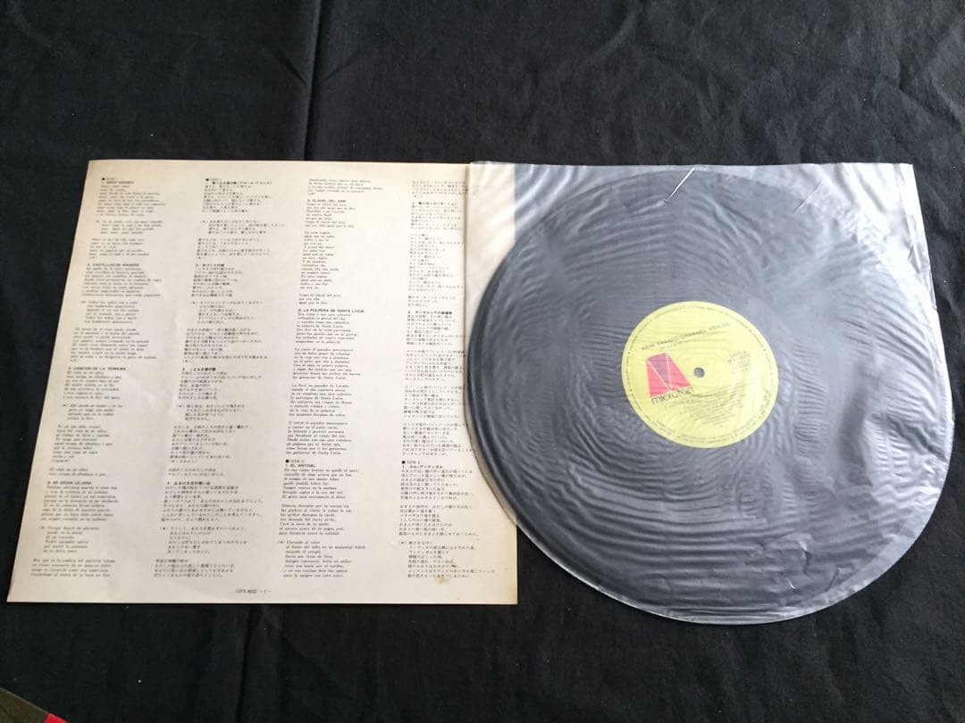 Ginamaria Hidalgo - 限りなき愛の歌 Vinyl LP Japan Import w/ Obi