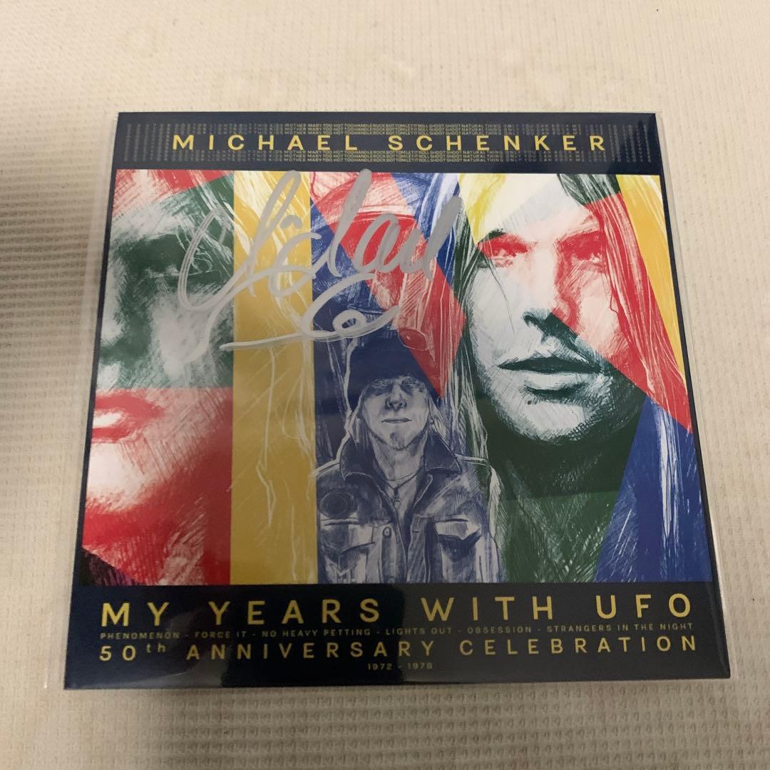 Michael Schenker My Years With UFO Japan CD + Signed Card + Tote Bag Set