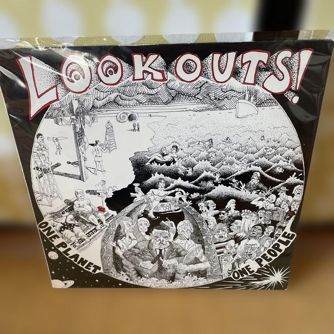 Lookouts - One Planet One People LP Vinyl 1987 Lookout Records Punk US Press