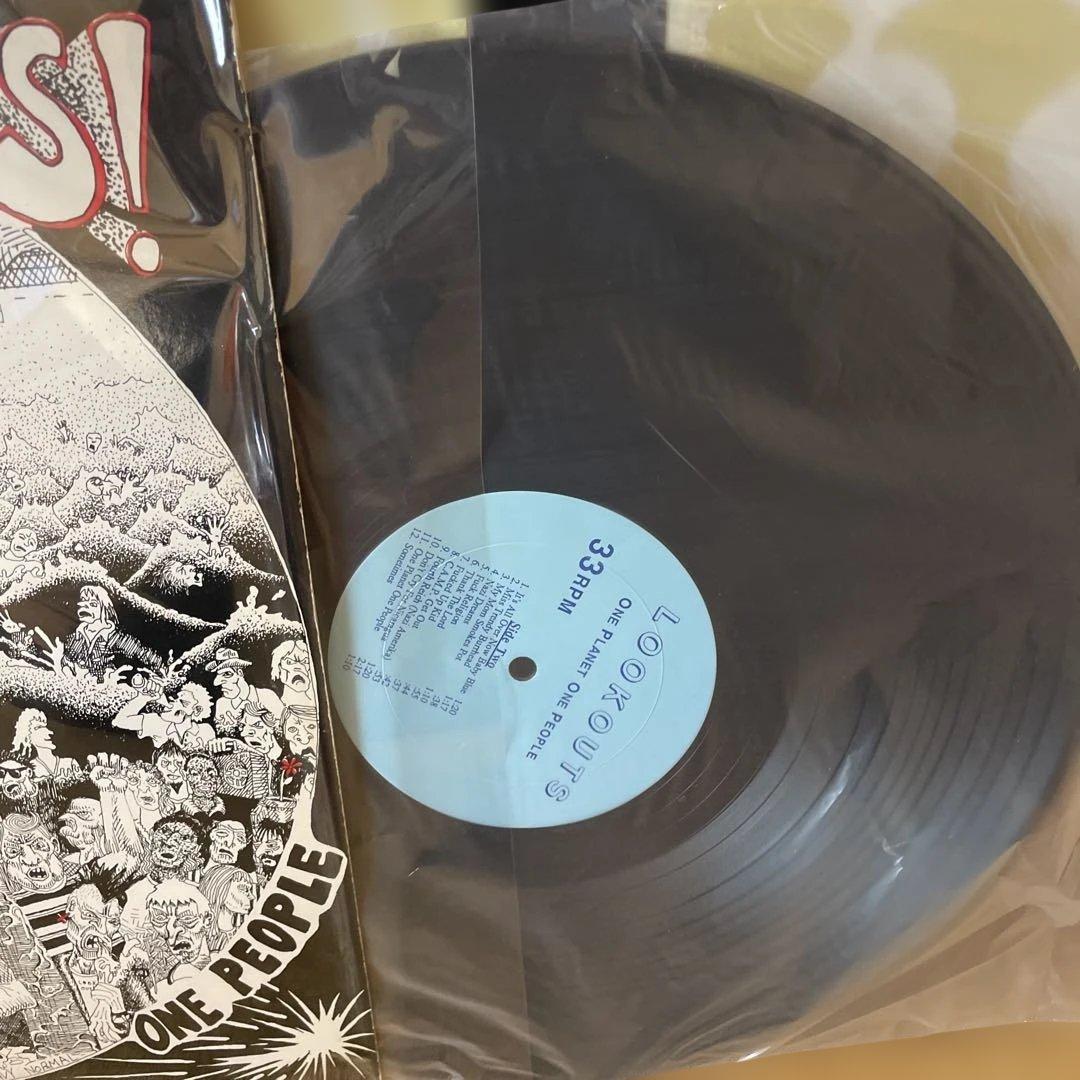 Lookouts - One Planet One People LP Vinyl 1987 Lookout Records Punk US Press