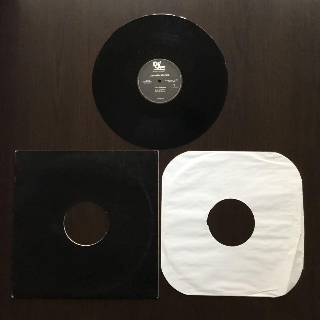 Chrisette Michele Let's Rock 12" Vinyl Promotional Def Jam Records 2007 US