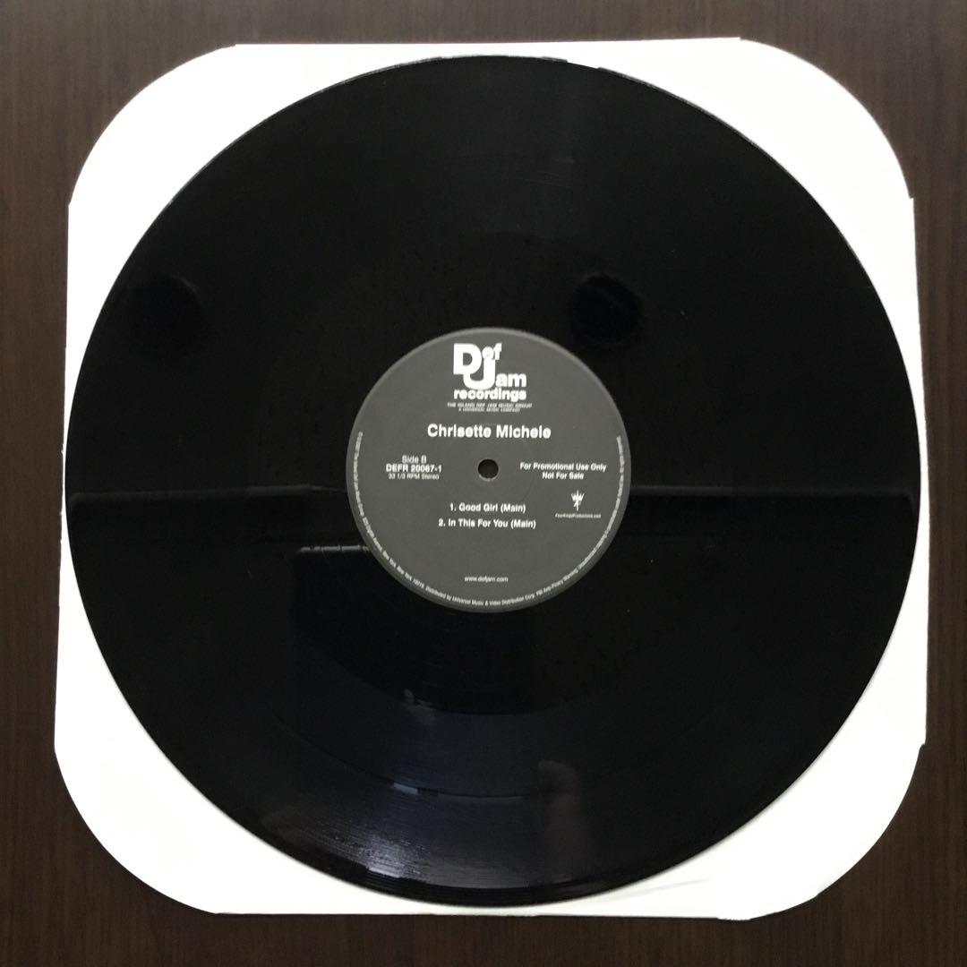 Chrisette Michele Let's Rock 12" Vinyl Promotional Def Jam Records 2007 US