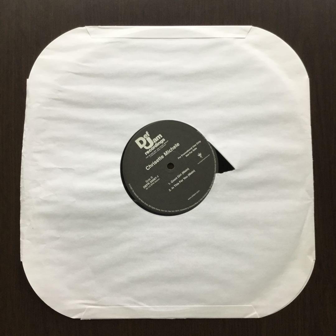 Chrisette Michele Let's Rock 12" Vinyl Promotional Def Jam Records 2007 US