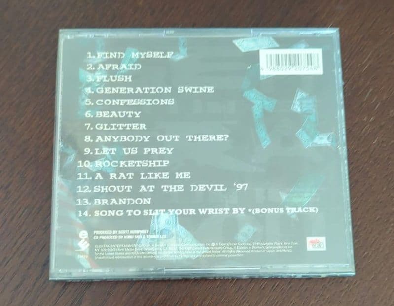 Motley Crue - Generation Swine CD Japan Press Limited Edition with Booklet
