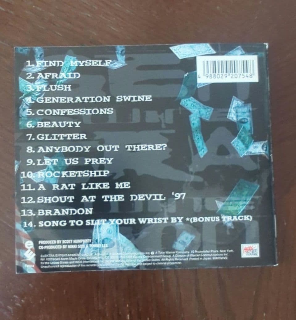 Motley Crue - Generation Swine CD Japan Press Limited Edition with Booklet