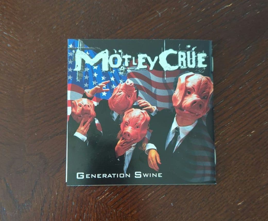 Motley Crue - Generation Swine CD Japan Press Limited Edition with Booklet