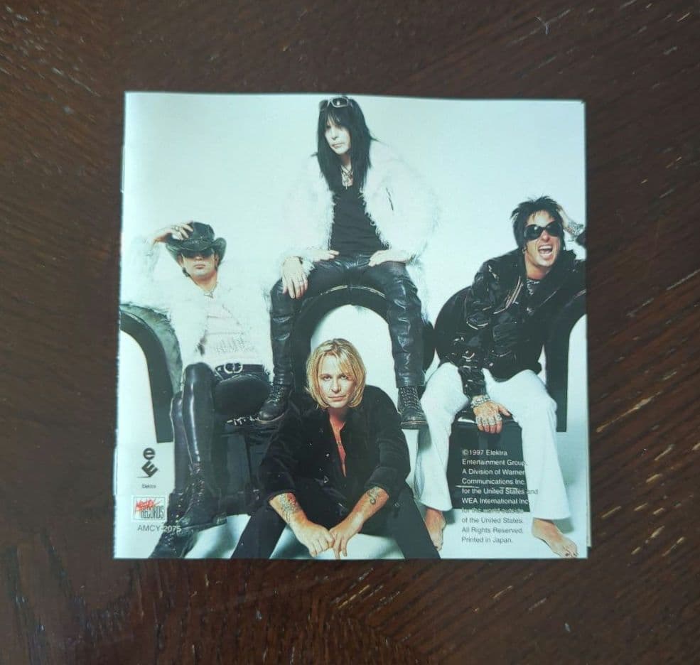 Motley Crue - Generation Swine CD Japan Press Limited Edition with Booklet