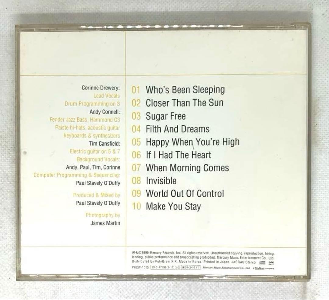 Swing Out Sister - Filth and Dreams CD Japan Press 1999 Rare Studio Album