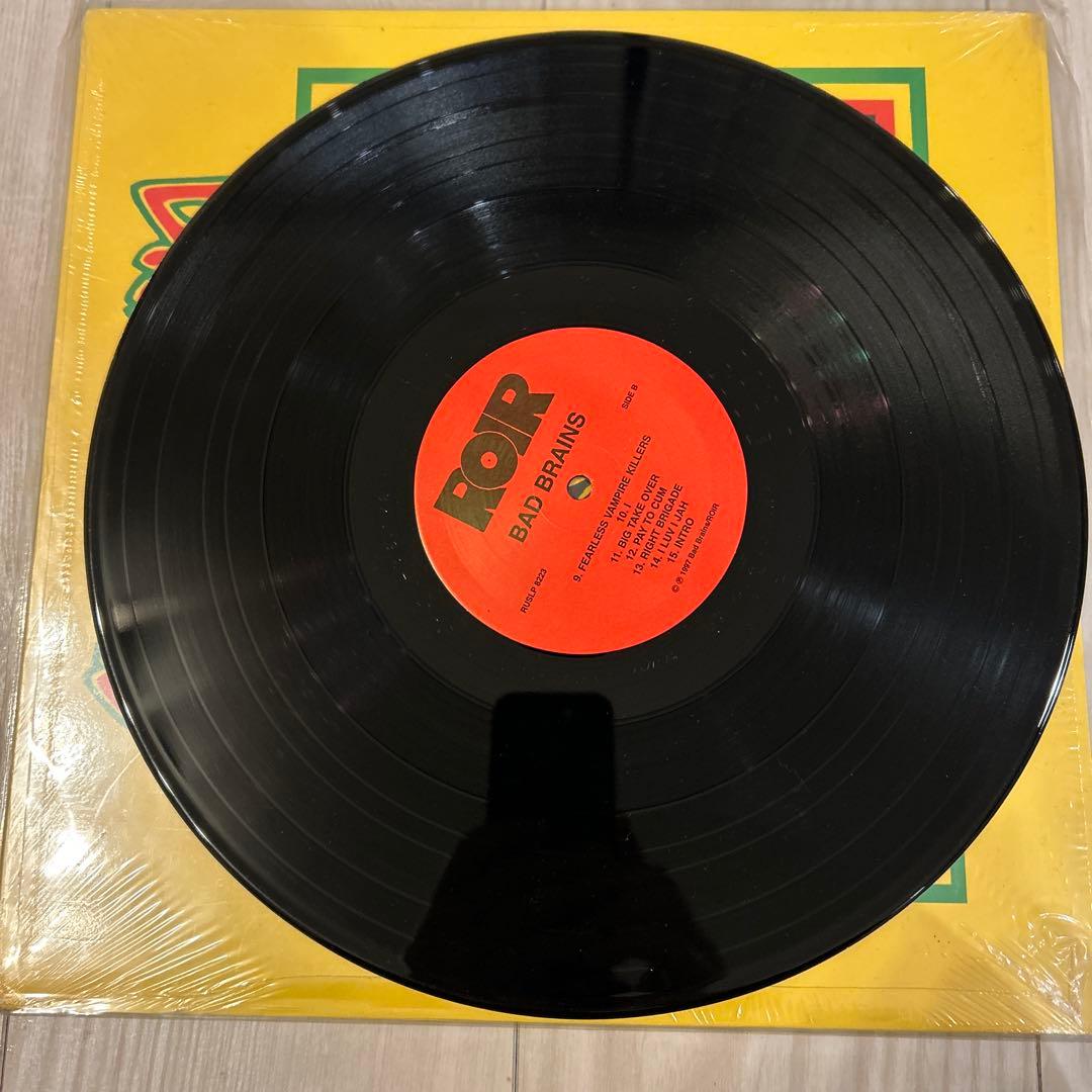 Bad Brains First Album Vinyl LP Record 1997 ROIR Pressing Hardcore Punk Classic