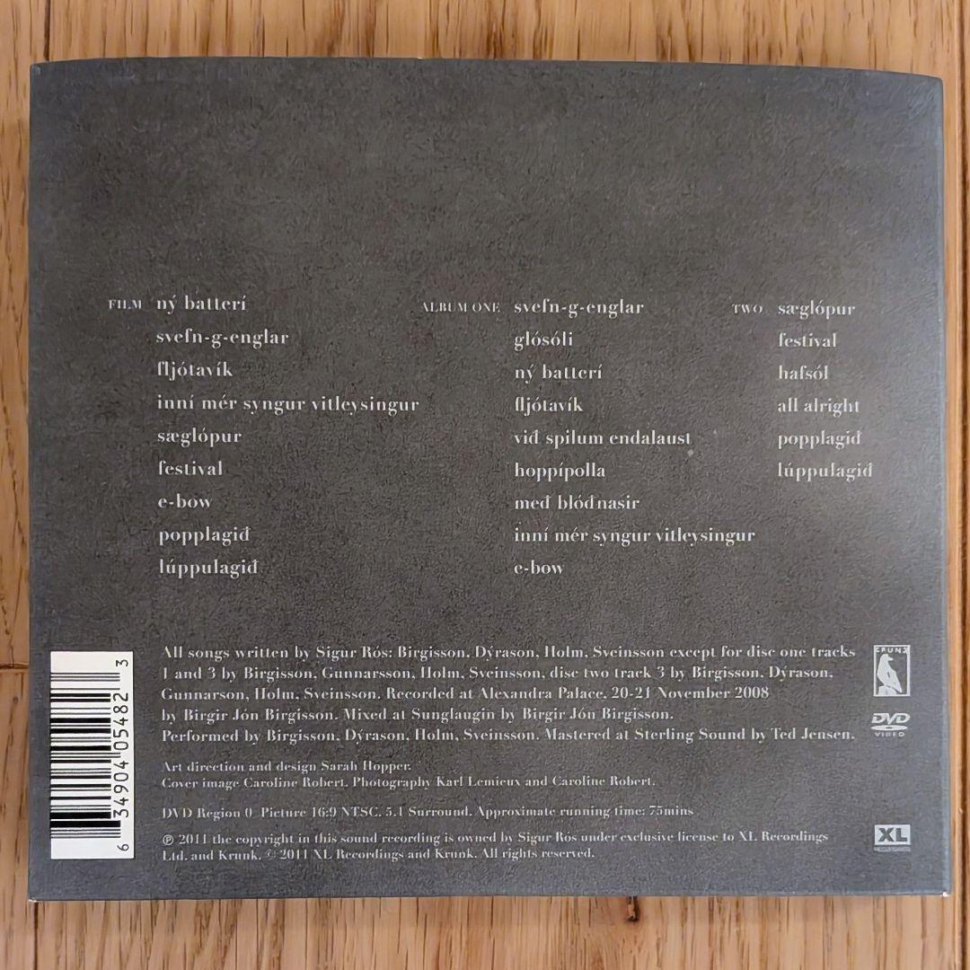 Sigur Rós INNI 2CD+DVD Import Set 2011 Live Performance Digipak