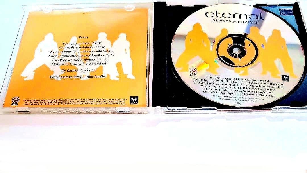 Eternal Always & Forever 1994 Debut Album CD UK R&B Group