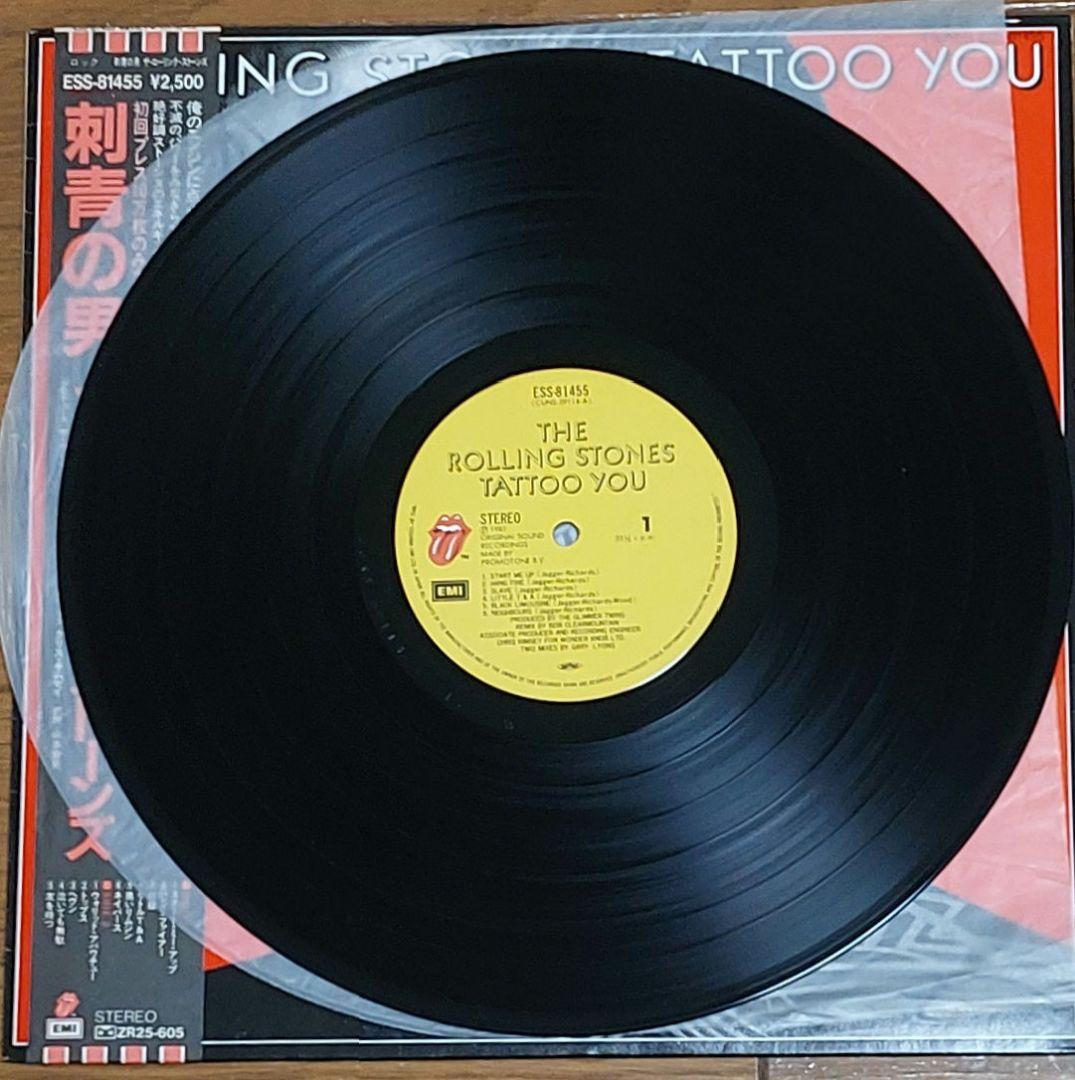 The Rolling Stones Tattoo You Japan Vinyl LP ESS-81455 With Obi & Poster