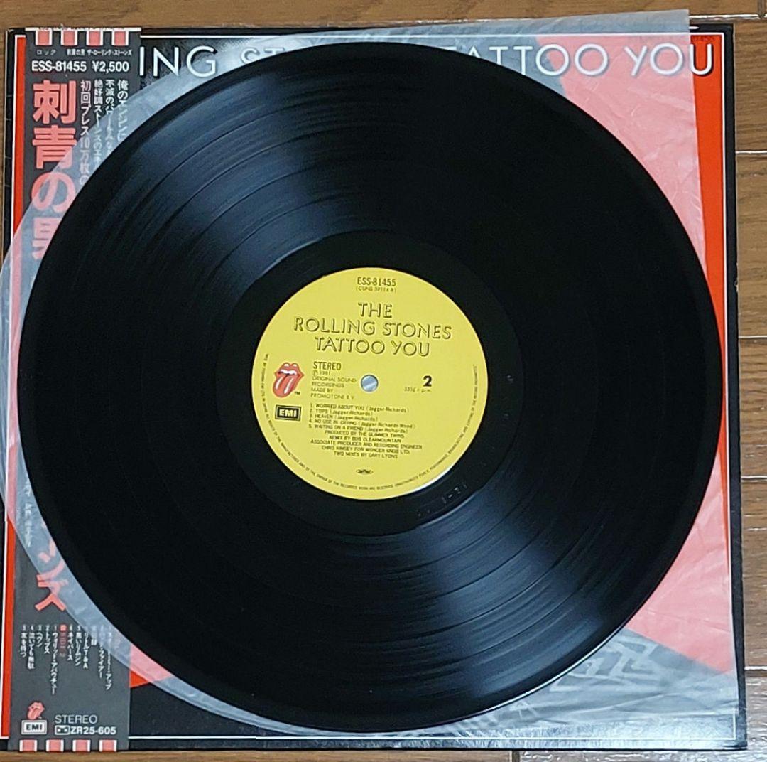 The Rolling Stones Tattoo You Japan Vinyl LP ESS-81455 With Obi & Poster