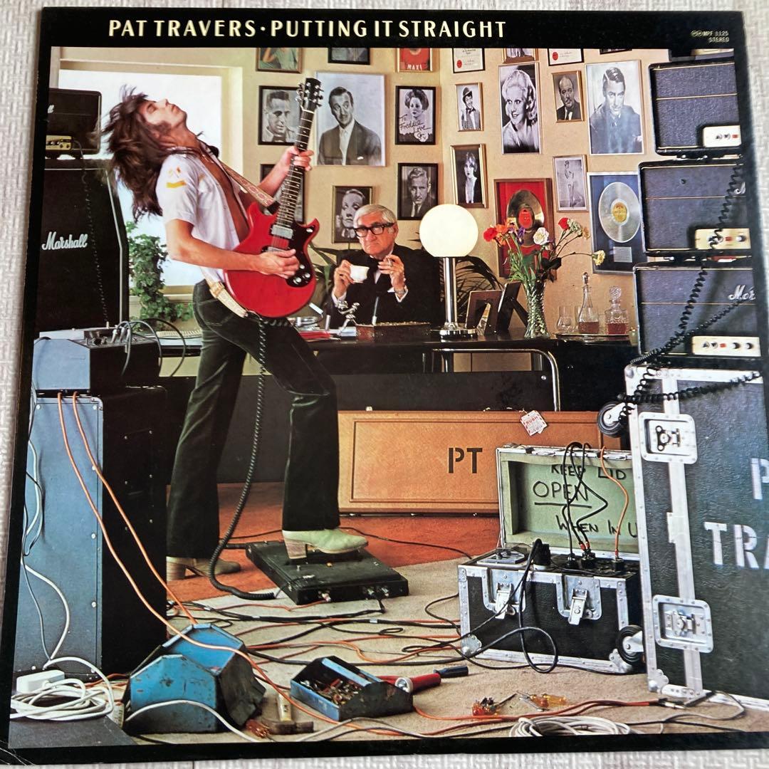Pat Travers - Putting It Straight LP 1977 Polydor Japan Pressing Vinyl Record