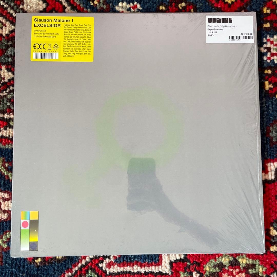 Slauson Malone 1 - Excelsior Vinyl LP 2023 Warp Records Experimental Jazz Hip Ho