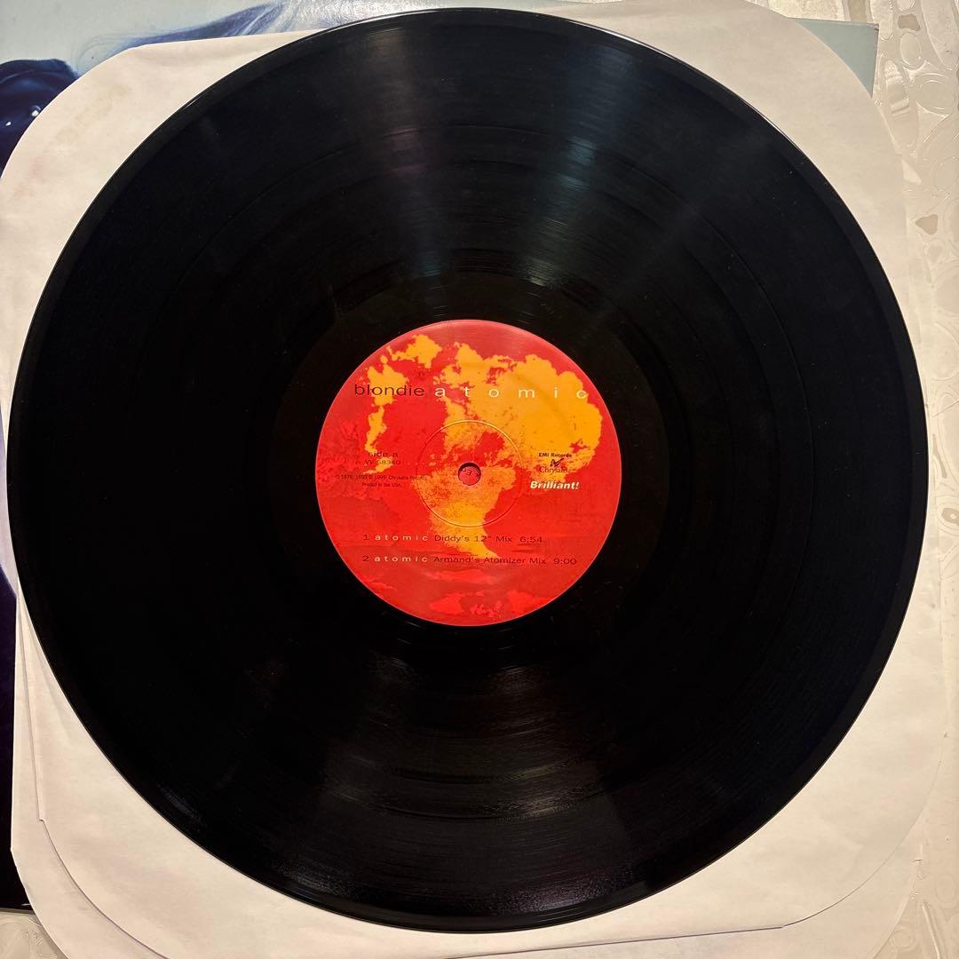 Blondie Atomic 12" Vinyl Record Remixes USED, Black, 12-inch | Japansoundstore