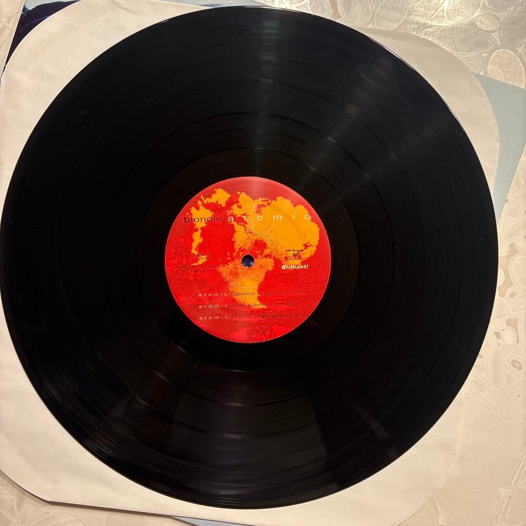 Blondie Atomic 12" Vinyl Record Remixes USED, Black, 12-inch | Japansoundstore