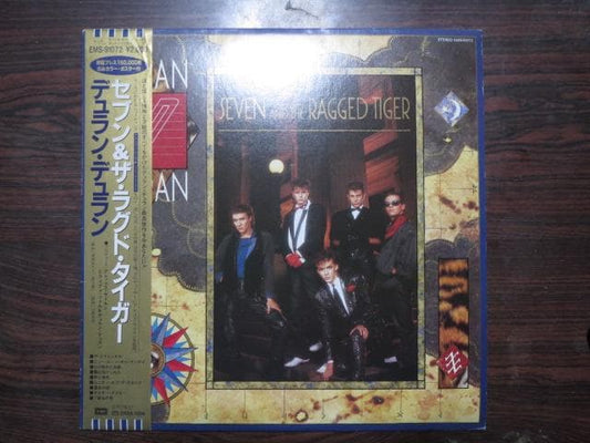 Duran Duran - Seven and the Ragged Tiger LP Japan Original Vinyl Record w/Obi