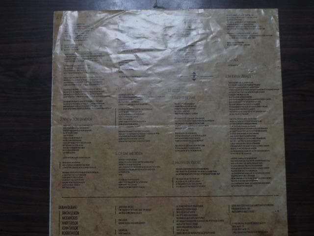 Duran Duran - Seven and the Ragged Tiger LP Japan Original Vinyl Record w/Obi