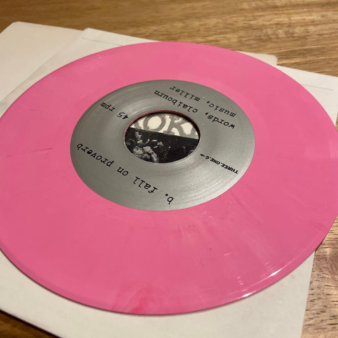 UNBROKEN - And / Fall On Proverb 7" Pink Vinyl Three One G Hardcore Punk