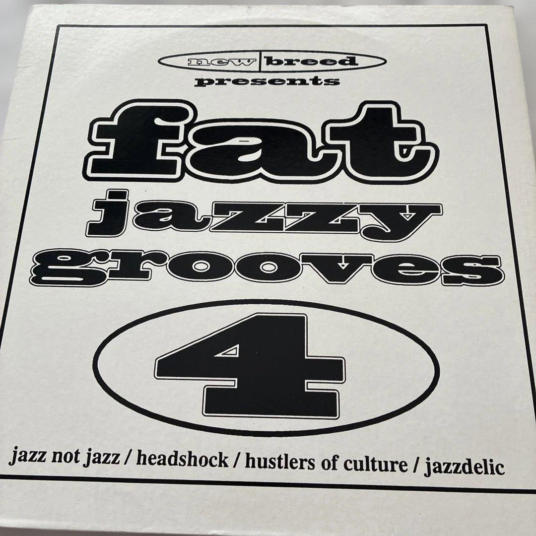 Various - Fat Jazzy Grooves 4 Vinyl LP Compilation Breed Records Japan Impor