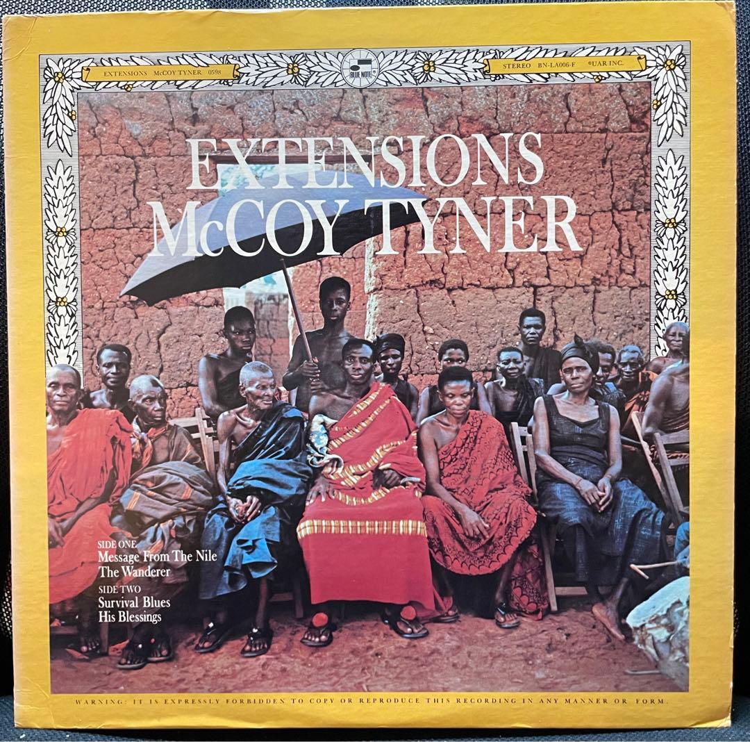 McCoy Tyner - Extensions LP US Original Blue Note BN-LA006-F Spiritual Jazz