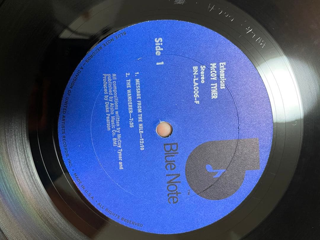 McCoy Tyner - Extensions LP US Original Blue Note BN-LA006-F Spiritual Jazz