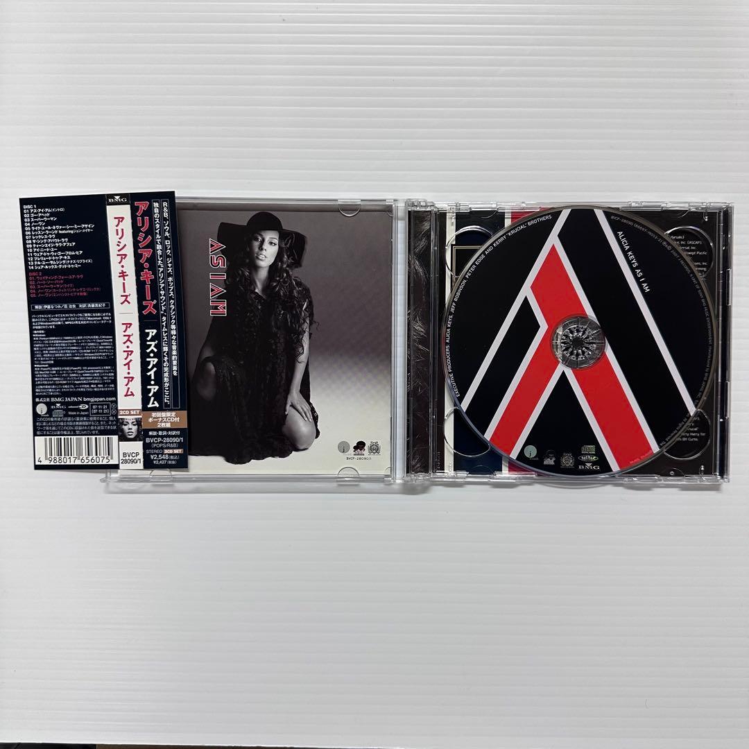Alicia Keys As I Am 2CD Set Japan Press with OBI 2007 Limited Edition