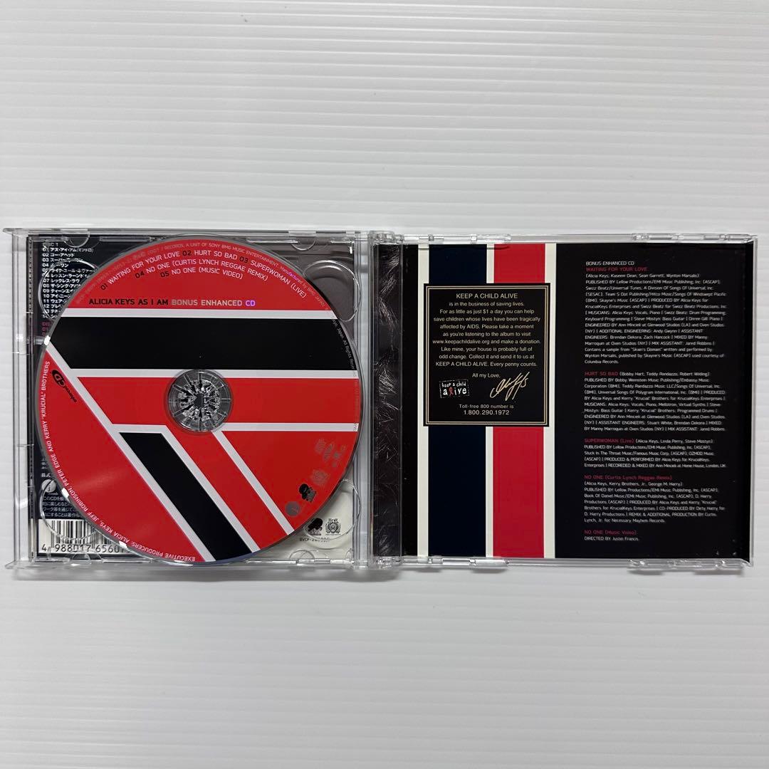 Alicia Keys As I Am 2CD Set Japan Press with OBI 2007 Limited Edition
